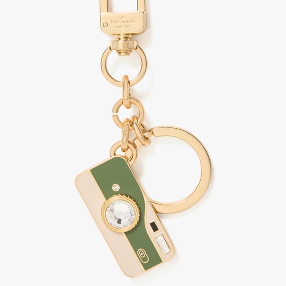 Kate Spade Picture This Metal Camera Bag Charm - Picture 1 of 5